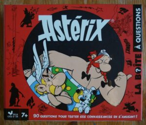 Asterix Quiz-Spiel französich