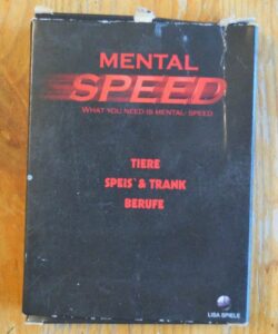 Mental Speed Tiere