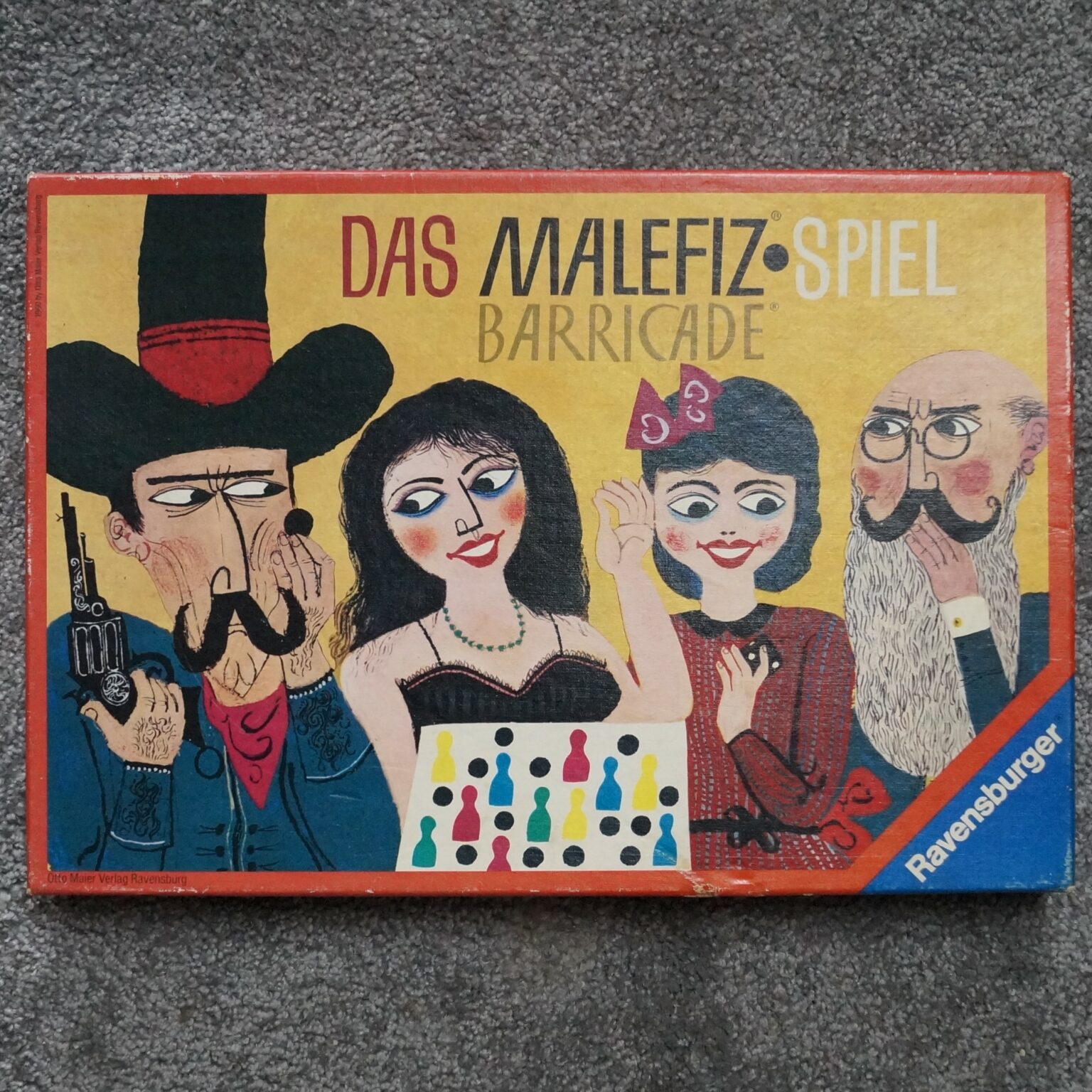 Das Malefiz Spiel 1960