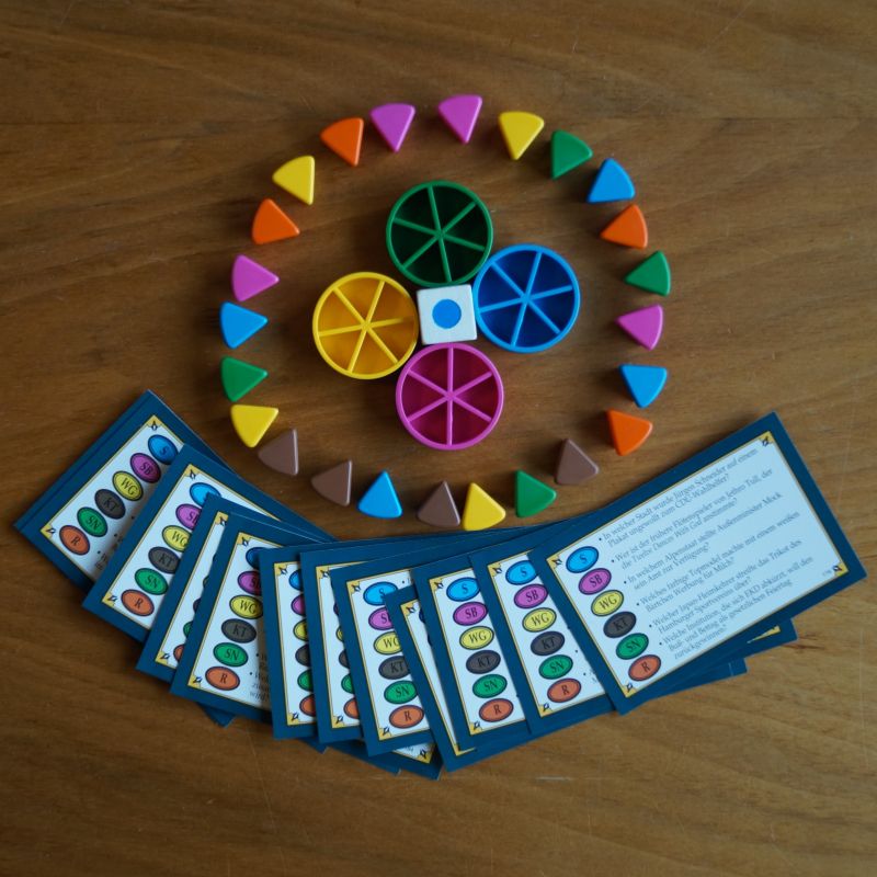 Trivial Pursuit 1996 Edition Komplettset - Inhalt